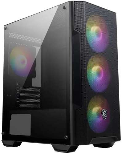 Корпус mATX MSI MAG Forge M100A, Mini-Tower, без БП,  черный [306-7g20a21-809]